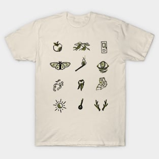 Magnus Archives fears / entities green T-Shirt